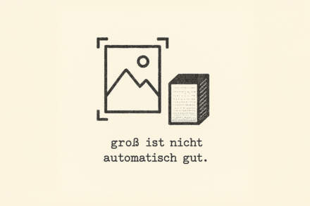 bilder zuschneiden: kleiner, schneller, ruhiger