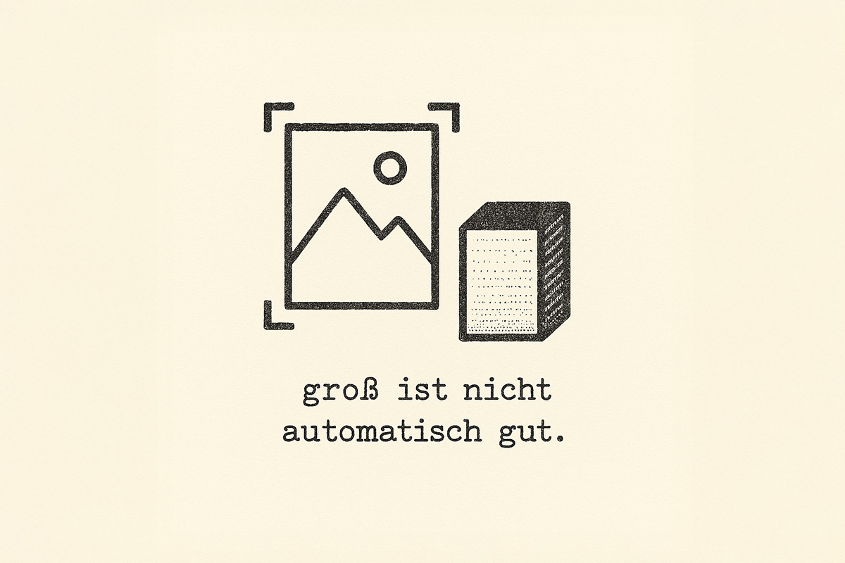 bilder zuschneiden: kleiner, schneller, ruhiger