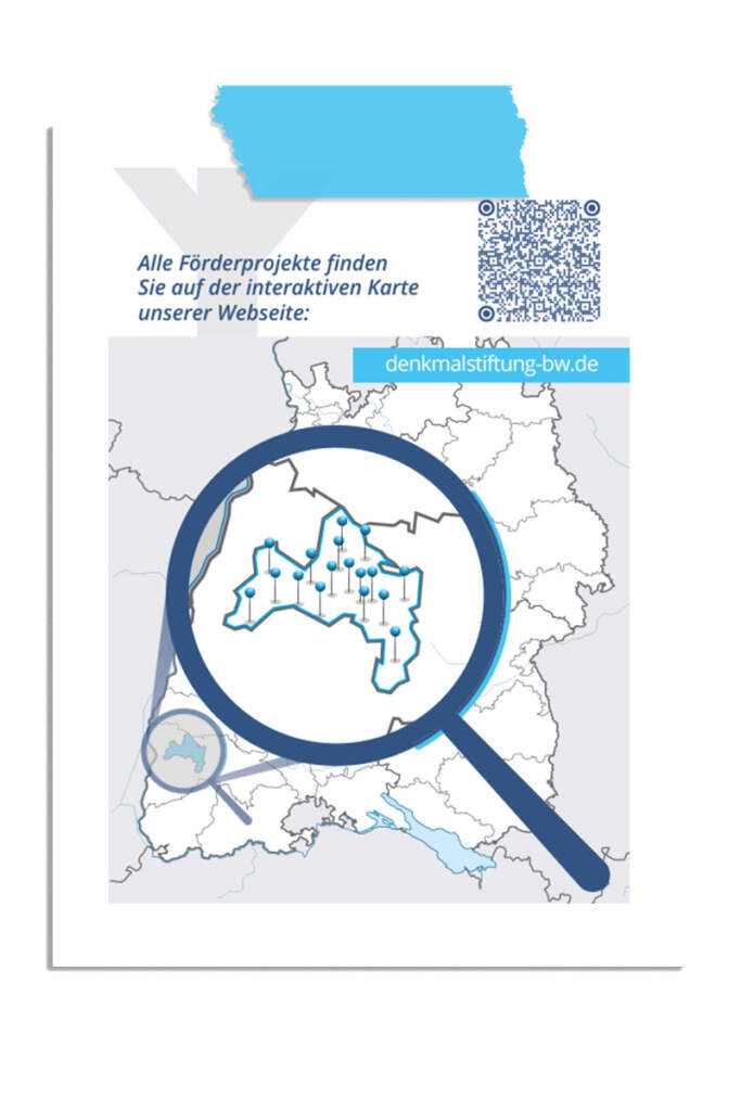 Förderkarte der Denkmalstiftung BaWü Förderkarte der Denkmalstiftung BaWü