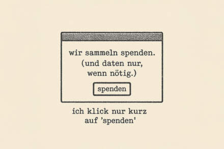 Online spenden sammeln: Der „Spendenbutton“ ist selten das Problem.